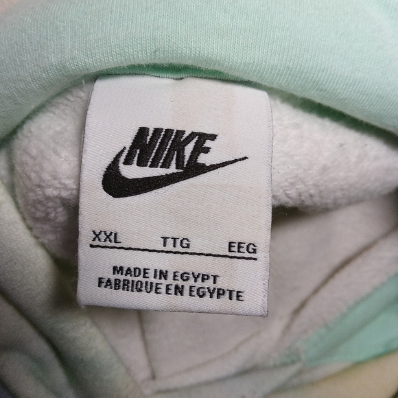 Nike pastel tie dye sweatsuit matching set. Unique alien embroidered design 2XL - Picture 14 of 15